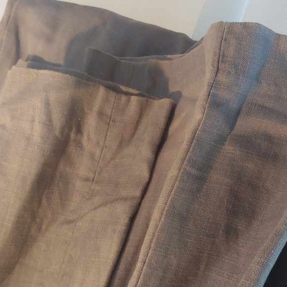 Grey, size 8, Anthro wide-leg sailor-style buttons - Picture 4 of 4